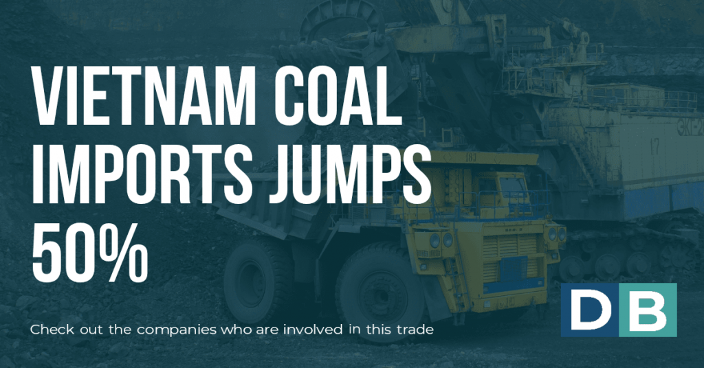 Vietnam coal imports jump 50%